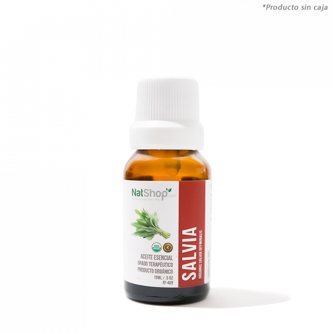 Aceite de Salvia Orgánica 15ml