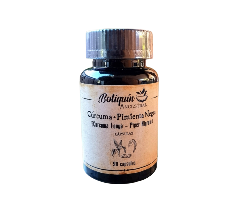 Capsulas de Curcuma + Pimienta negra