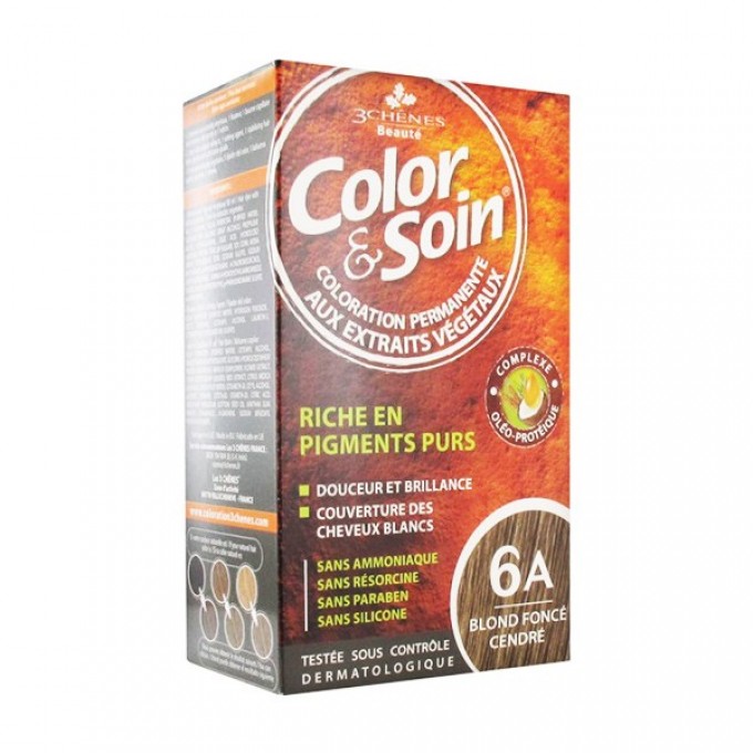 Tinte 6A Rubio Ceniza Oscuro