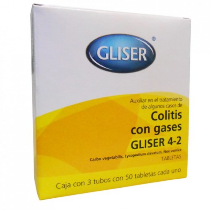 Gliser #4-2 Dispepsia Flatulenta, Colitis con Gases
