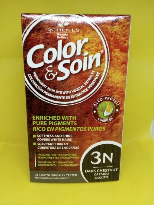 Tinte 3N Color Castaño Oscuro