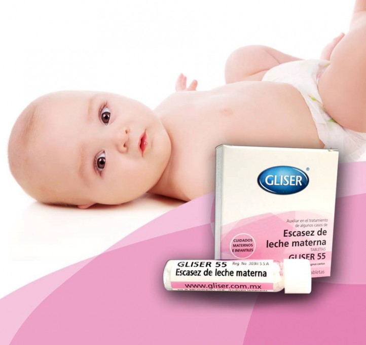 Gliser #55 Escasez de leche materna